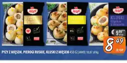 Społem Szczecin Pyzy z mięsem, Pierogi Ruskie, Kluski z mięsem oferta