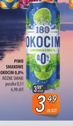 Społem Szczecin Piwo Okocim 0,0% oferta