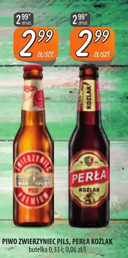 Społem Szczecin Piwo Zwierzyniec Pils, Perła Koźlak oferta