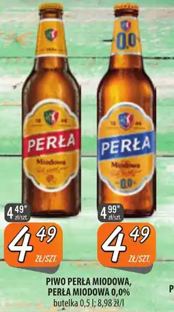 Społem Szczecin Piwo Perła Miodowa, Perła Miodowa 0,0% oferta