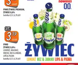 Społem Szczecin Piwo Zywiec 0,0% oferta