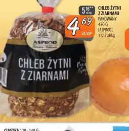 Społem Szczecin Chleb żytni z ziarnami Asprod oferta