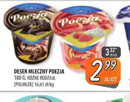 Społem Szczecin Deser Mleczny Poezja oferta