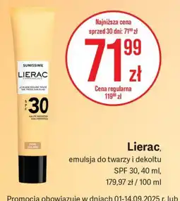 Apteka Cosmedica Lierac Sunissime oferta