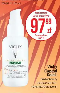 Apteka Cosmedica Vichy Capital Soleil UV-Clear SPF 50+ oferta