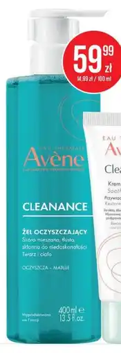 Apteka Cosmedica Avene Cleanance żel oczyszczający oferta