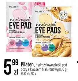 Apteka Cosmedica Pilaten, hydrożelowe płatki pod oczy z kwasem hialuronowym oferta