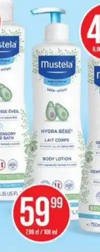Apteka Cosmedica Mustela Hydrabebe Body Lotion oferta
