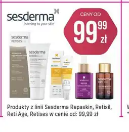 Apteka Cosmedica Produkty z linii Sesderma Repaskin, Retisil, Reti Age, Retises oferta