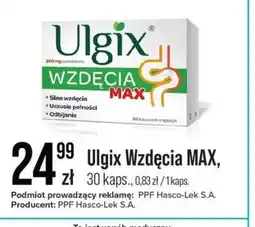 Apteka Cosmedica Ulgix Wzdęcia MAX oferta