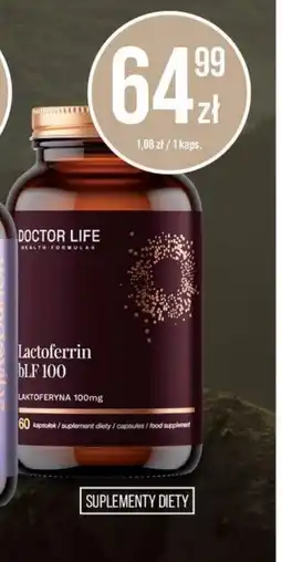 Apteka Cosmedica Doctor Life Lactoferrin bLF 100 oferta