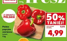 Kaufland Papryka czerwona luzem Kaufland oferta