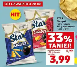Kaufland Chipsy Star różne rodzaje oferta
