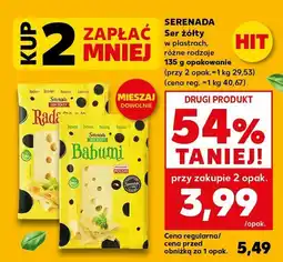 Kaufland Ser żółty Serenada oferta