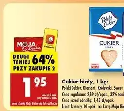 Biedronka Cukier biały Polski Cukier oferta