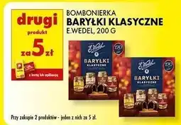 Biedronka Bombonierka Baryłki klasyczne Wedel: drugi produkt za 5 zł oferta