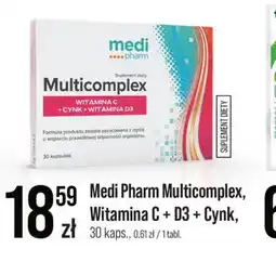Apteka Cosmedica Medi Pharm Multicomplex, Witamina C + D3 + Cynk oferta