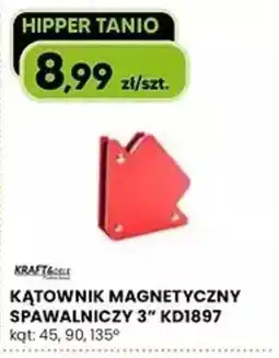 Hipper.pl Kątownik magnetyczny spawalniczy 3" KD1897 oferta