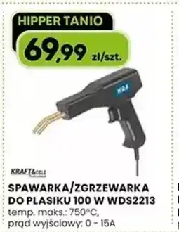 Hipper.pl Spawarka/zgrzewarka do plastiku 100 W WDS2213 oferta