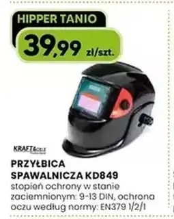 Hipper.pl Przyłbica spawalnicza Kraft&Dele KD849 oferta