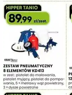 Hipper.pl Zestaw pneumatyczny 8 elementów KD413 Kraft&Dele oferta