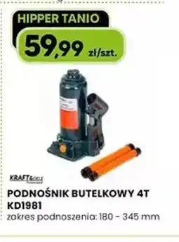 Hipper.pl Podnośnik butelkowy 4T Kraft&Dele KD1981 oferta
