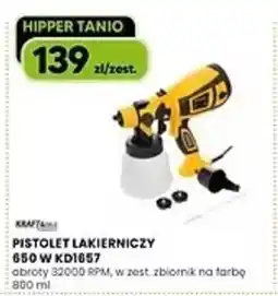 Hipper.pl Pistolet lakierniczy Kraft&Dele 650 W KD1657 oferta