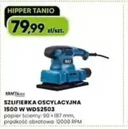Hipper.pl Szlifierka oscylacyjna Kraft&Dele 1500 W WDS2503 oferta
