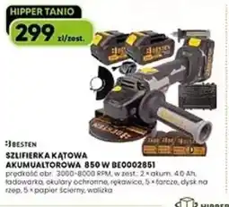 Hipper.pl Szlifierka kątowa akumulatorowa 850 W Besten BE0002851 oferta