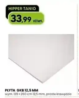 Hipper.pl Płyta GKB 12,5 mm oferta