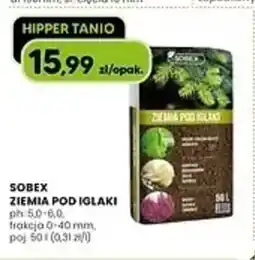 Hipper.pl Ziemia pod iglaki Sobex oferta
