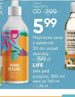 SuperPharm Zel pod prysznic Life oferta