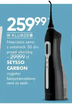 SuperPharm Irigator bezprzewodowy Seysso Carbon oferta