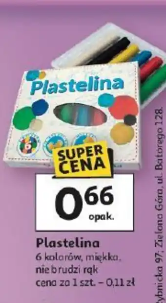 Auchan Plastelina oferta