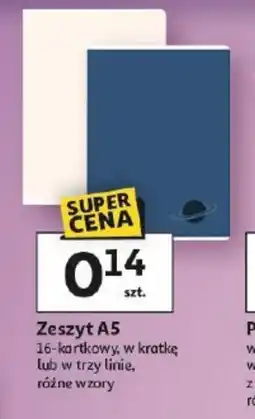 Auchan Zeszyt A5 oferta