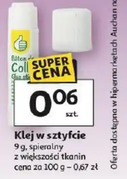Auchan Klej w sztyfcie oferta