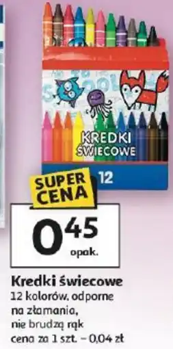 Auchan Kredki świecowe oferta