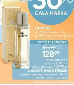 SuperPharm Lacoste Pour Femme oferta