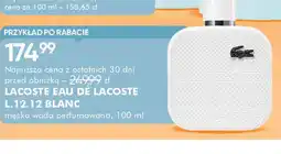 SuperPharm Lacoste Eau de Lacoste L.12.12 Blanc oferta