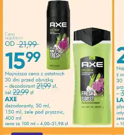 SuperPharm Axe oferta