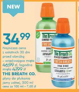 SuperPharm Płyn do płukania jamy ustnej The Breath Co. oferta