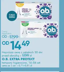 SuperPharm Tampony O.B. Extra Protect oferta