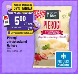 Polomarket Pierogi z truskawkami Go tove oferta