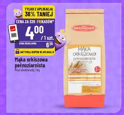 Polomarket Mąka orkiszowa pełnoziarnista Młyn niedźwiady oferta