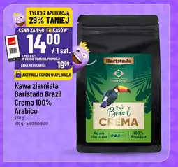 Polomarket Kawa ziarnista Baristado Brazil Crema 100% Arabico oferta