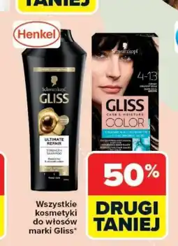 Carrefour Market Kosmetyki do włosów Gliss oferta