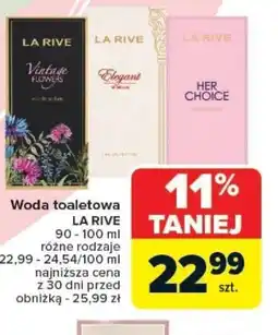 Carrefour Market Woda toaletowa La Rive oferta