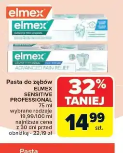 Carrefour Market Pasta do zębów Elmex Sensitive Professional oferta