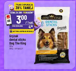 Polomarket Gryzak dental sticks Dog The King oferta