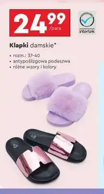 Biedronka Klapki damskie oferta